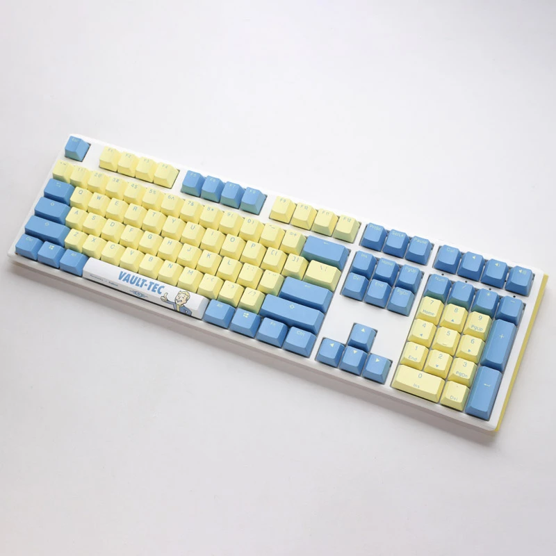 Ducky x Fallout Vault-Tec Limited Edition One 3 Gaming-Tastatur + Mauspad - MX-Rot (US)