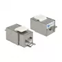 Delock 86404 Keystone-Modul RJ45 Secure Cat.6 auf LSA, Weiß
