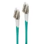 Glasfaserkabel ALOGIC 0,5 m LC-LC 10G Multimode Duplex LSZH OM3