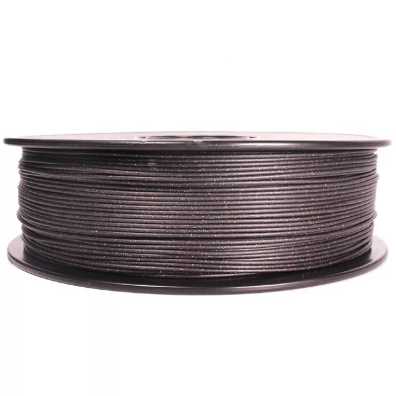 Flashforge Filament, PLA „Three galaxy“ | 3DP-PLA-MX3-01-GBK | 1,75 mm Durchmesser, 1 kg/Spule | Schwarz