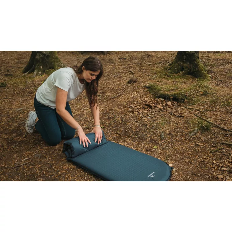Schlafmatte easy camp Compact Single 2,5 cm dunkelblau (Modell 2024)