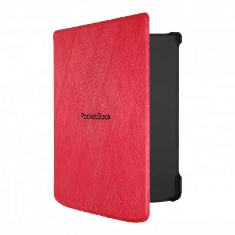PocketBook H-S-634-R-WW Shell Cover für Verse / Verse Pro 15,2 cm (6 Zoll), Mikrofaser/PU, Rot