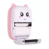 Thermodrucker für Quittungen Extralink EPP-001 mit 5 Rollen selbstklebendem Thermopapier, Pink