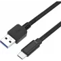 Perixx USB-Kabel USB 3.0 USB-A-Stecker, USB-C®-Stecker 1 m Schwarz 11797 (11797)