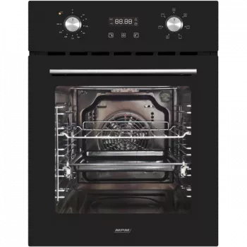 Einbau-Elektrobackofen MPM MPM-45-BO-22, 50 L, 220–240 V, 2000 W, Touch- und Drehregler, AquaClean