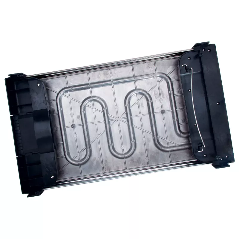 Kontaktgrill Jata JEGR3000 — rechteckig 480×320 mm, 2700 W, Touch-Bedienung, schwarz