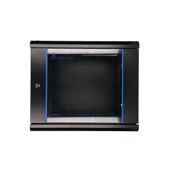Wandmontierter Schrank Extralink Extralink Rackmount-Schrank 9U 600x450 Schwarz