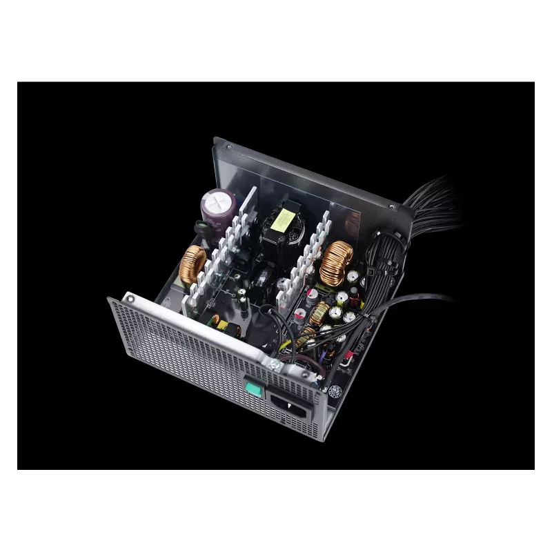 DeepCool PF500X 500-W-ATX-Netzteil, 80 PLUS Bronze, 120-mm-Lüfter, 20+4-Pin-ATX, Schwarz