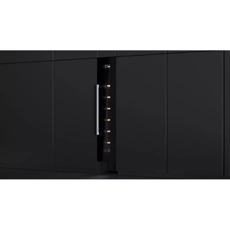 Teka RVU 10008 GBK Thermoelektrischer Weinkühler Einbau Schwarz 8 Flaschen