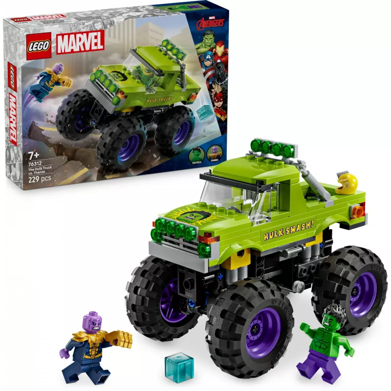 LEGO MARVEL 76312 Der Hulk-Truck vs. Thanos