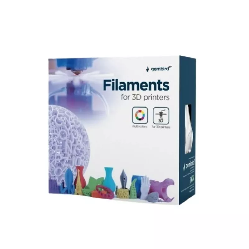 3D-Druck-Filament Gembird PLA 1,75 mm Blau 1 kg Spule