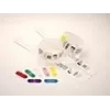 Zebra Clips zur Verwendung mit QuickClip-Armbändern, Rot
