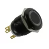 Lamptron LAMP-SW1912L-H Vandalismustaster 19 mm, Blackline, rot