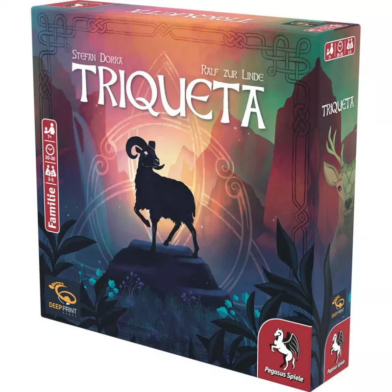 Deep Print Games: Triqueta 2te Edition, Brettspiel
