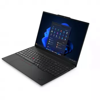 Lenovo ThinkPad E16 Gen 3 (AMD) 21ST004GGE Laptop, AMD Ryzen 5 220, 40,6 cm (16 Zoll) WUXGA 1920 x 1200, 32 GB DDR5, 1 TB SSD NVMe, AMD Radeon 740M, Wi-Fi, Windows 11 Pro, deutsche Tastatur, Schwarz