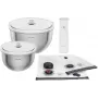 Vakuum-Frischhaltedosen-Set ZWILLING Fresh&Save Bowl Starter Set 9-teilig Edelstahl