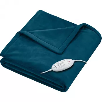Heizdecke Beurer HD75 Cosy Ocean 130 x 180 cm, dunkelblau