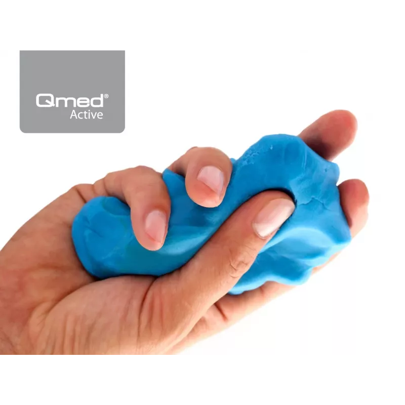 Rehabilitationsknete MDH Hand und Finger — Gelb, 80 g, schwacher Widerstand, 100 % Silikon