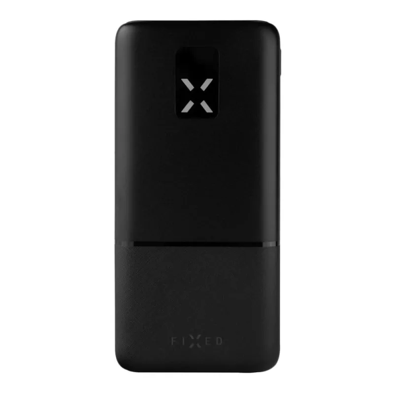 Fixed Zen 20000 mAh USB-C PD 20W Powerbank mit LCD-Display, Schwarz