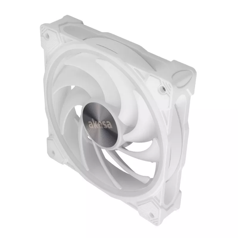 Akasa SOHO AR 120-mm-Gehäuselüfter mit adressierbarem RGB, weiß