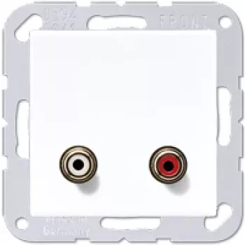 RCA-Steckdose JUNG MA A 1021 WW