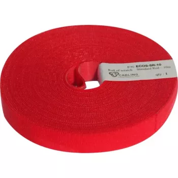 Kabelmarkierungsband Patchsee ECO-Scratch 10 m, rot, 19 mm Breite