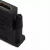 Savio CL-21 Adapter HDMI-Buchse auf DVI-D-Stecker, Schwarz