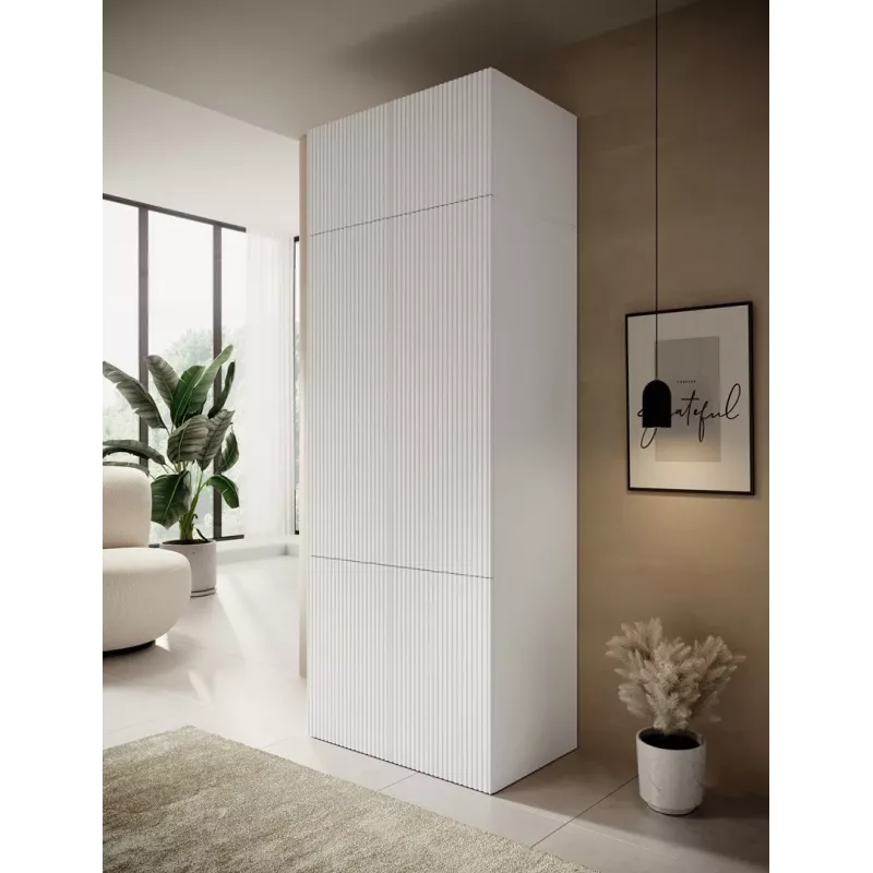 Kleiderschrank cama meble PAFOS 2D BASE 90×55,5×45 cm weiß matt, 2 Türen