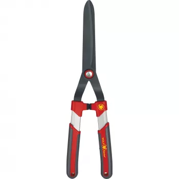 Heckenschere WOLF-Garten HS-CP mit kleinen Aluminiumgriffen, rot/grau
