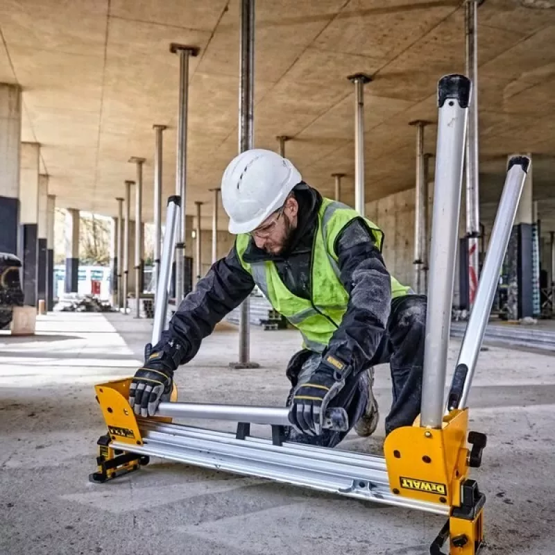 DeWalt DE7033-XJ kompaktes Kappsägen-Untergestell, 4 Beine