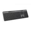 Logitech Signature Slim Solar+ K980 kabellose Tastatur, US International, Graphit