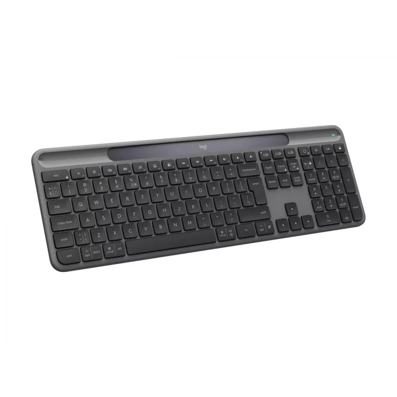 Logitech Signature Slim Solar+ K980 kabellose Tastatur, US International, Graphit