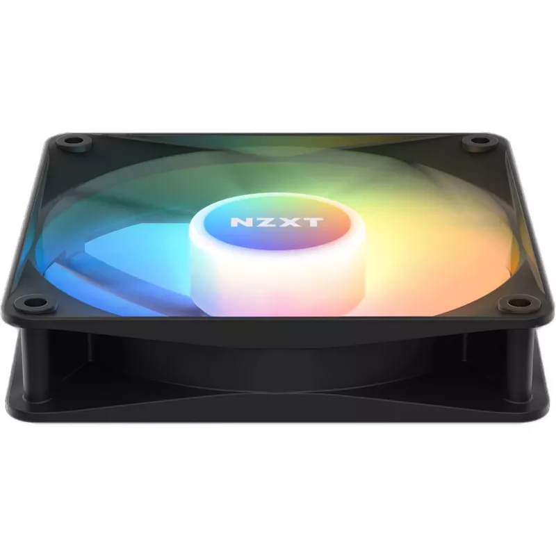 NZXT F120 RGB Core Gehäuselüfter 120 mm, 4-Pin-PWM, Schwarz