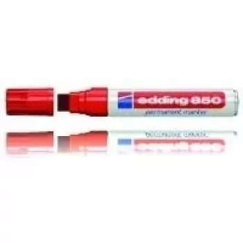 Permanentmarker Edding 850 Block Rot 5 Stk.