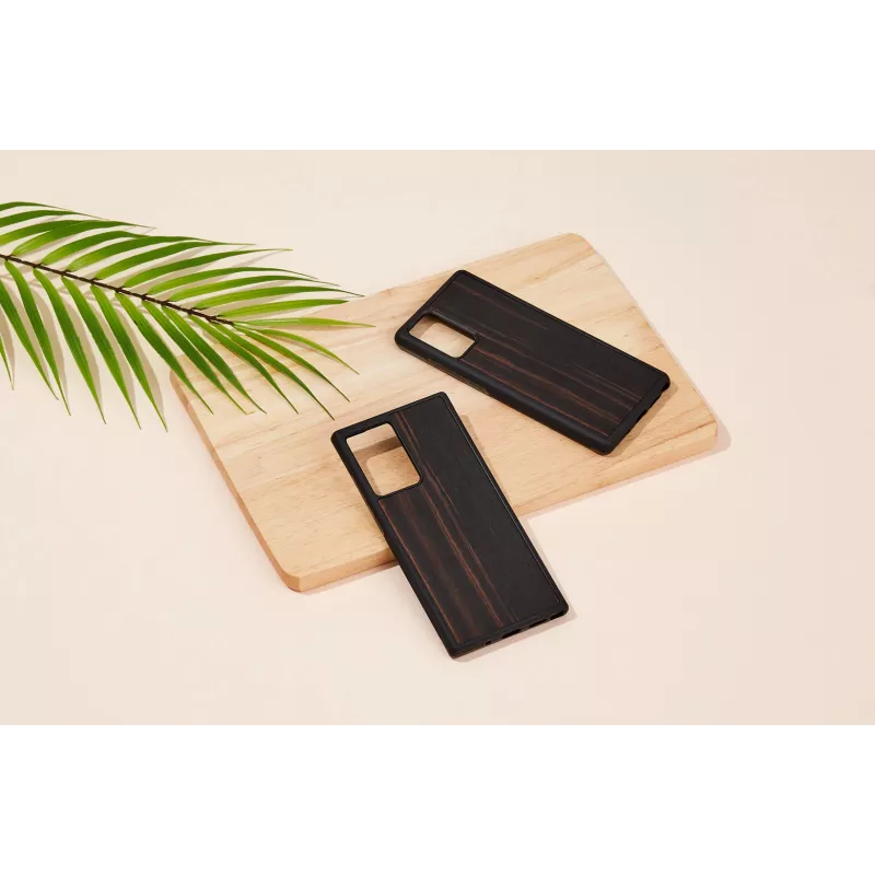 Schutzhülle man and wood für Samsung Galaxy Note 20 Ultra — Ebony Schwarz