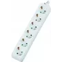 Power Extension Dexlan 994910 4m 6 AC Outlet(s) Indoor White