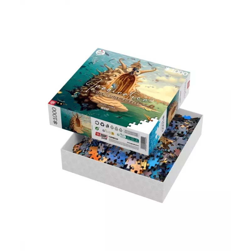 Puzzle Good Loot Cenega Imagination 1000 Stück, Breite 680 mm, Kunst
