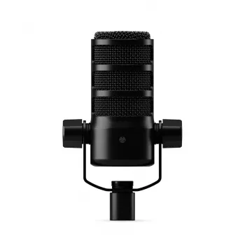 Studiomikrofon RØDE PodMic USB — Kardioid XLR/USB, 24-Bit/48 kHz, USB-C, Kopfhörerausgang, Drehregler-Lautstärke, schwarz