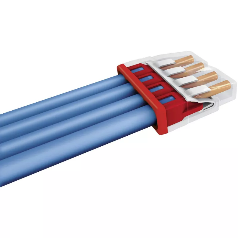 Wago 2273-204 4-Leiter-Klemme 0,5–2,5 mm², 100 Stück, 450 V