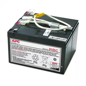 APC Ersatzakku APCRBC109 (OEM), Blei-Säure (VRLA), 1 Stück, 9 VAh, Schwarz, RoHS, 5,58 kg