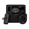 White Shark DSM-06 Tassa drahtloses Lavalier-Mikrofon, USB-C, Schwarz
