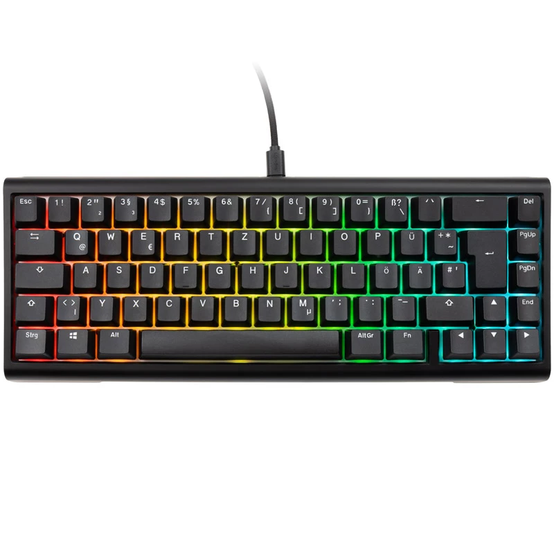 Ducky Tinker 65 Tastatur Gaming USB QWERTY Schwarz