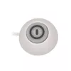Brennenstuhl Eco-Line Comfort Switch Plus EL CSP 24 1159560216 Steckdosenleiste, 6-fach (4 schaltbar, 2 dauerhaft), Fußschalter, 1,5 m Kabel, weiß