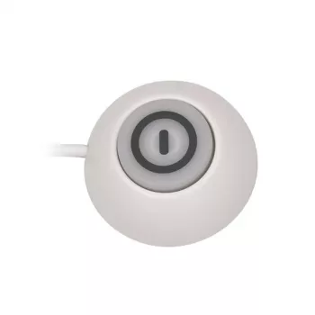 Brennenstuhl Eco-Line Comfort Switch Plus EL CSP 24 1159560216 Steckdosenleiste, 6-fach (4 schaltbar, 2 dauerhaft), Fußschalter, 1,5 m Kabel, weiß