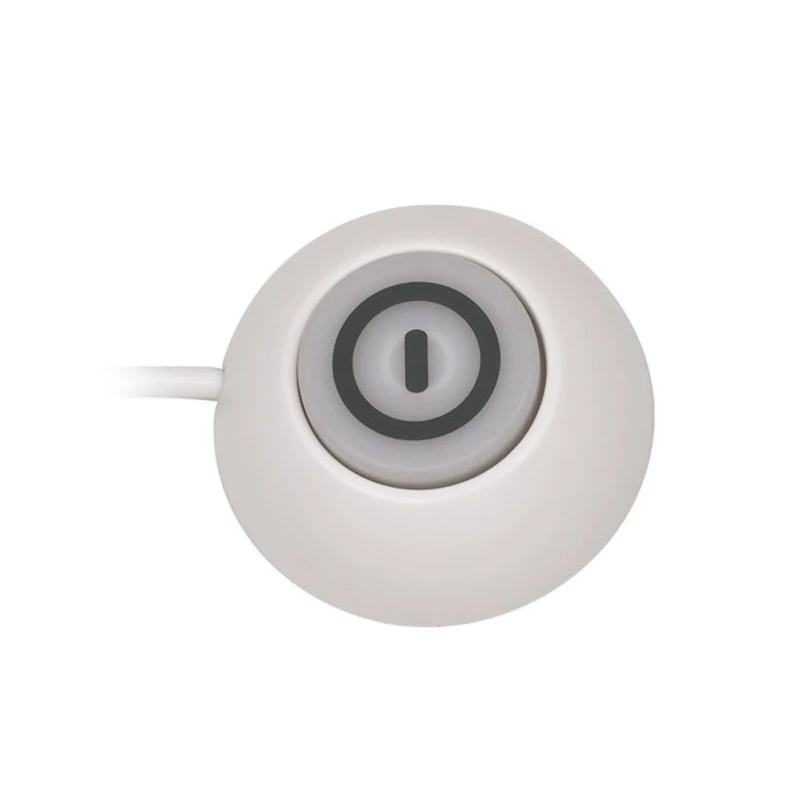 Brennenstuhl Eco-Line Comfort Switch Plus EL CSP 24 1159560216 Steckdosenleiste, 6-fach (4 schaltbar, 2 dauerhaft), Fußschalter, 1,5 m Kabel, weiß