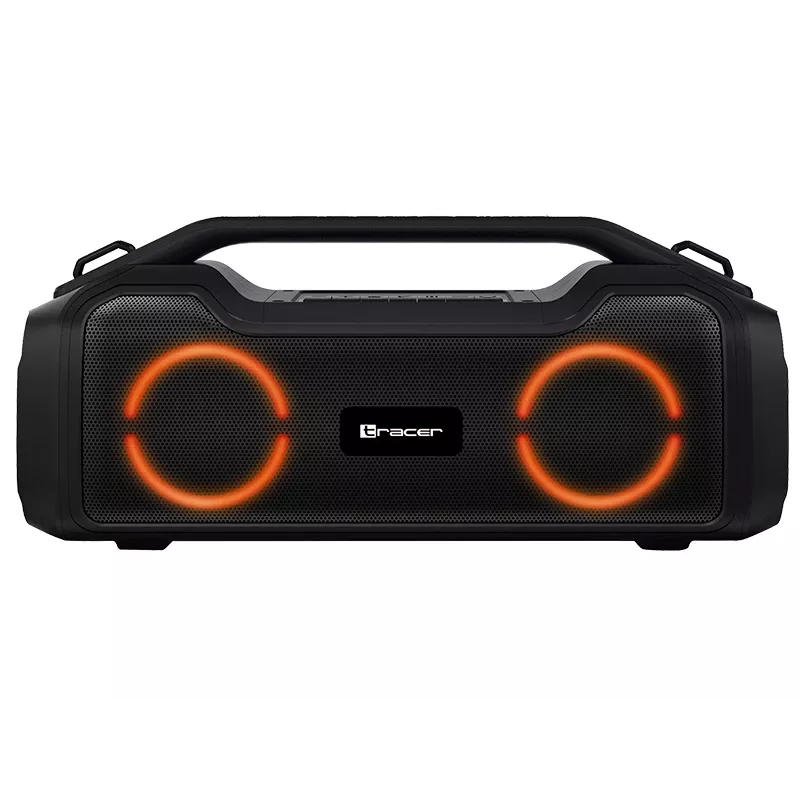 Stereo tragbarer Lautsprecher TRACER BigBoy TWS Bluetooth 40 W RMS, Bluetooth 5.3, 12 h Akku, Schwarz