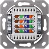 DIGITUS DN-9005-N - Anschlussdose, Unterputz - RJ-45 X 2 - RAL 9010 - 2 Ports (DN-9005-N)