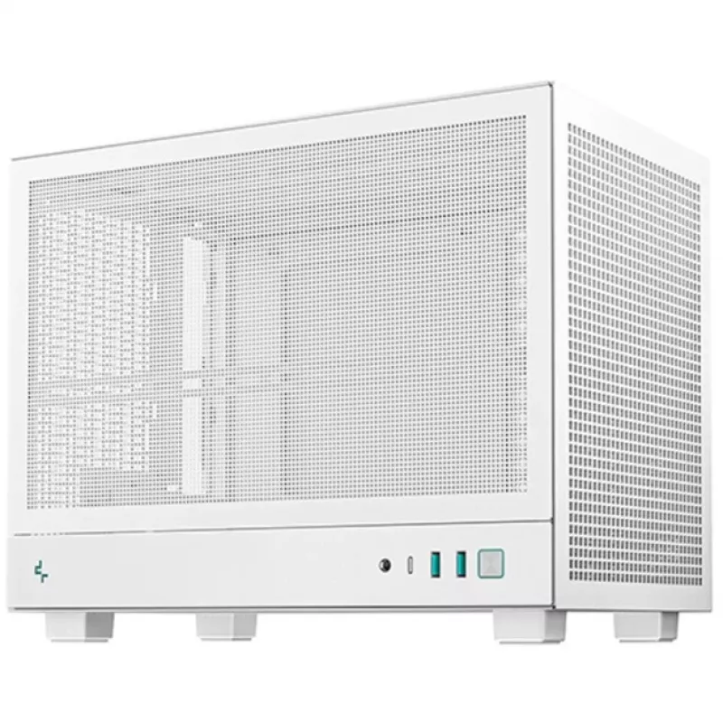 Computergehäuse DeepCool CH160 MESH WH, ATX, Weiß