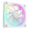 DeepCool FL12 WH 3-in-1 120-mm-Gehäuselüfter (3 Stück), 2150 U/min, fluiddynamisches Lager, 4-Pin-PWM, Weiß