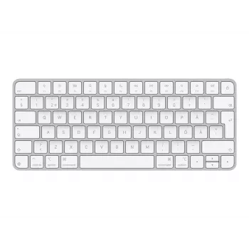 Apple Magic kompakte kabellose Bluetooth-Tastatur, weiß, englisch/schwedisches Layout (MXCL3S/A)